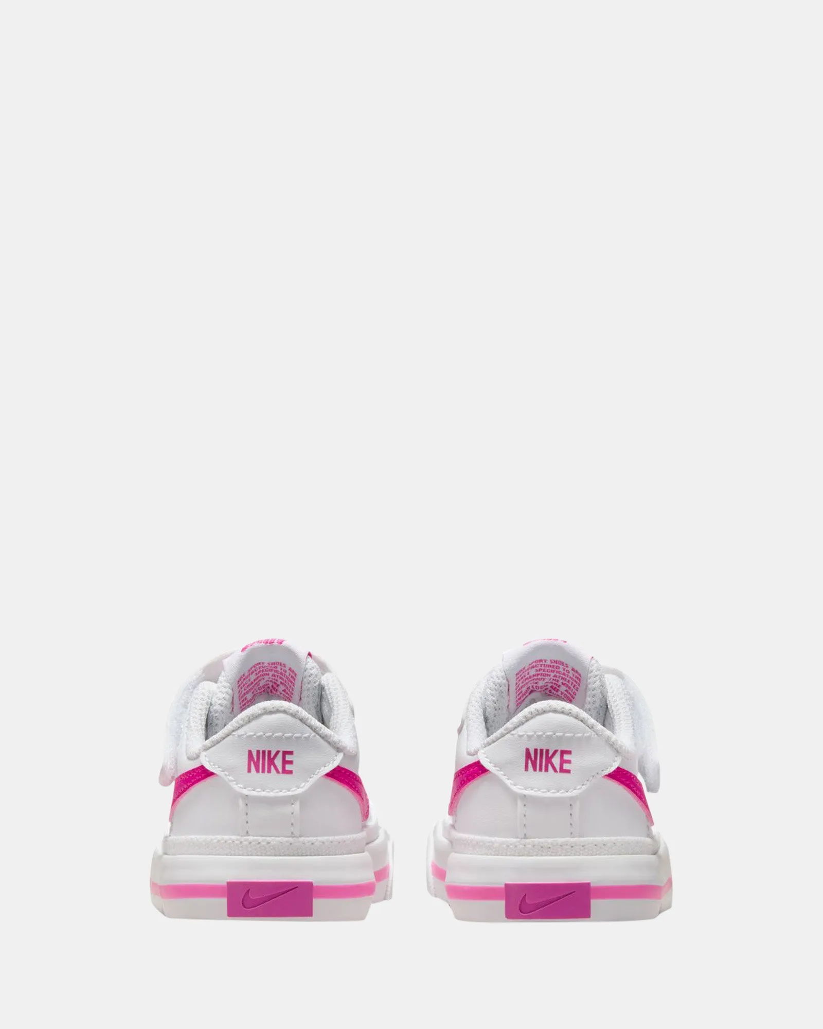 Court Legacy Infant White/Laser Fuchsia