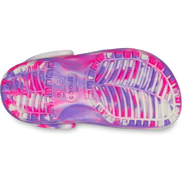 Crocs Classic Glow Marbled Toddler Clog