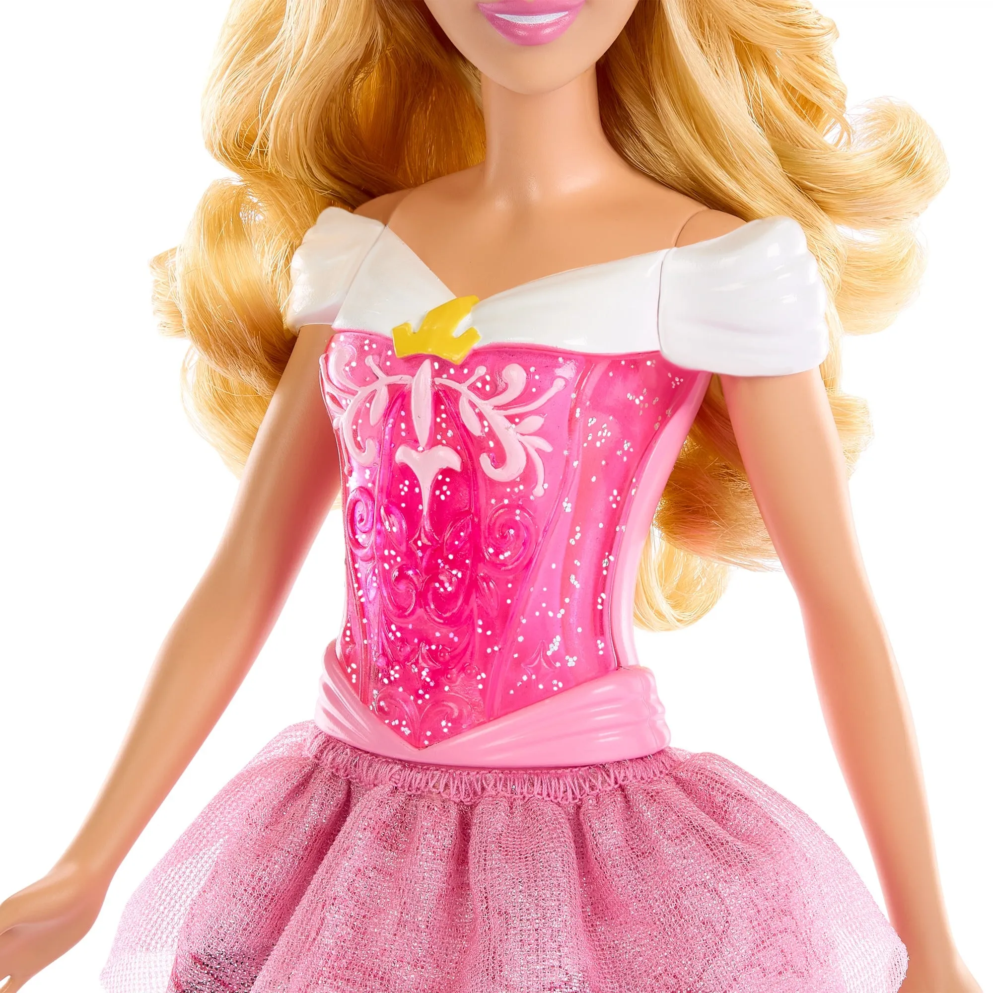 Disney Princess Aurora Posable Fashion Doll with Sparkling Clothing and Accessories for Kids Ages 3 