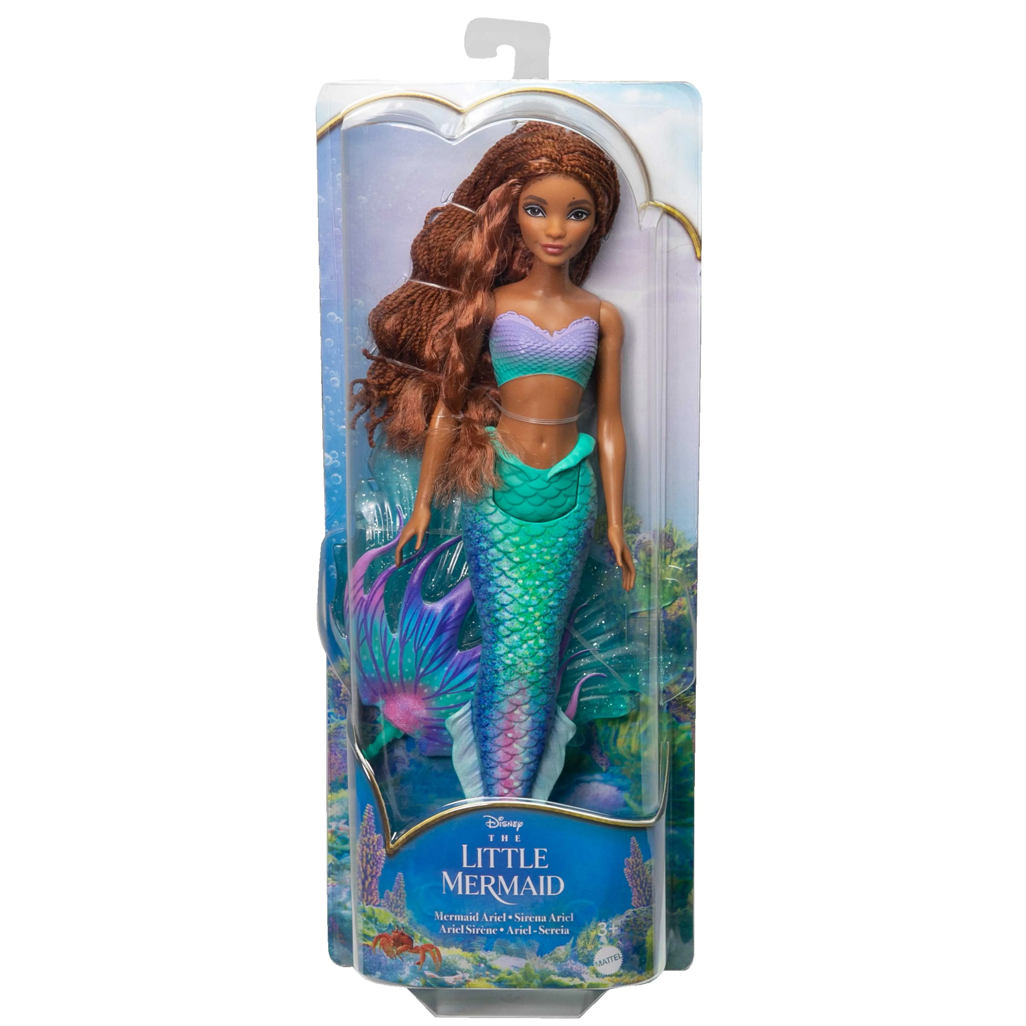 Disney Princess Little Mermaid Ariel Doll Fashion Doll with Signature Outfit Inspired by Disney’s The Little Mermaid for Kids Ages 3 