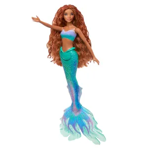 Disney Princess Little Mermaid Ariel Doll Fashion Doll with Signature Outfit Inspired by Disney’s The Little Mermaid for Kids Ages 3 