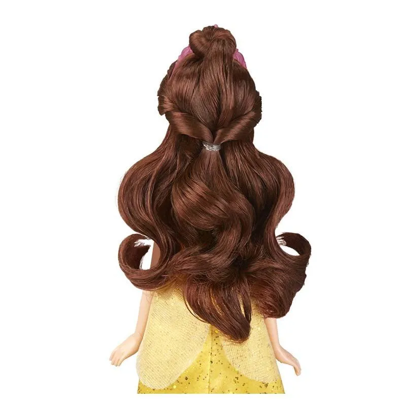 Disney Royal Shimmer Belle Fashion Doll with Skirt That Sparkles, Tiara, and Shoes