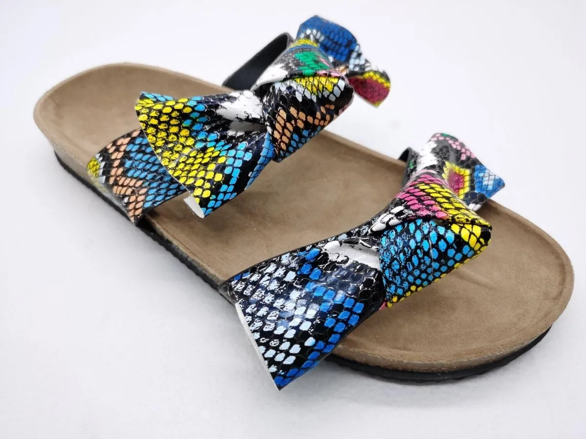 Double Bow Tie Stylish Sandals