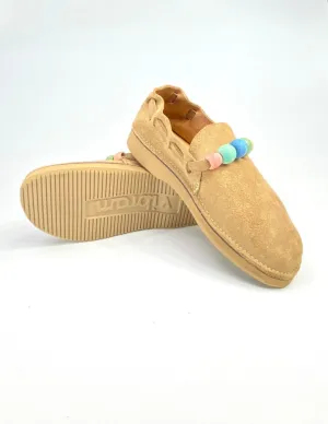 DrC Exclusive-Custom Middle English Shoe Natural Rough Out Suede