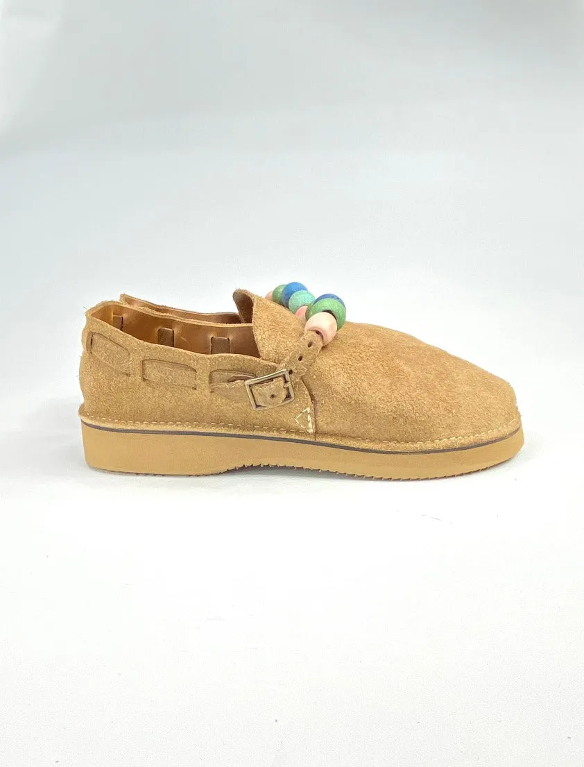 DrC Exclusive-Custom Middle English Shoe Natural Rough Out Suede