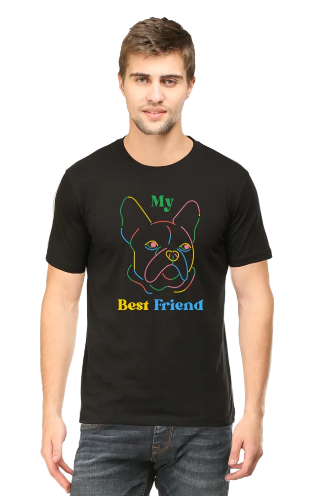 Faithful Friends Printed T-shirt for men