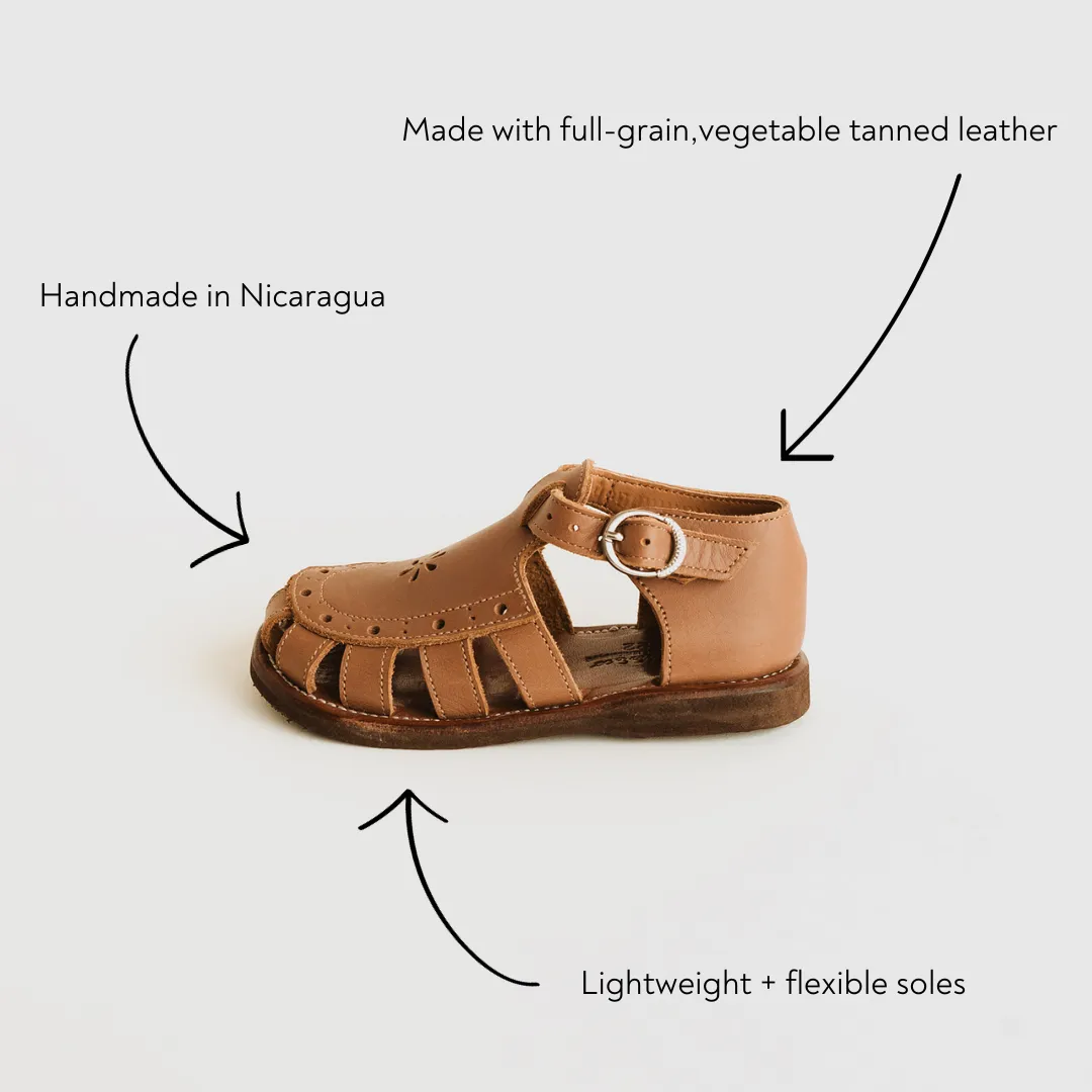 Flora {Children's Leather Sandals}