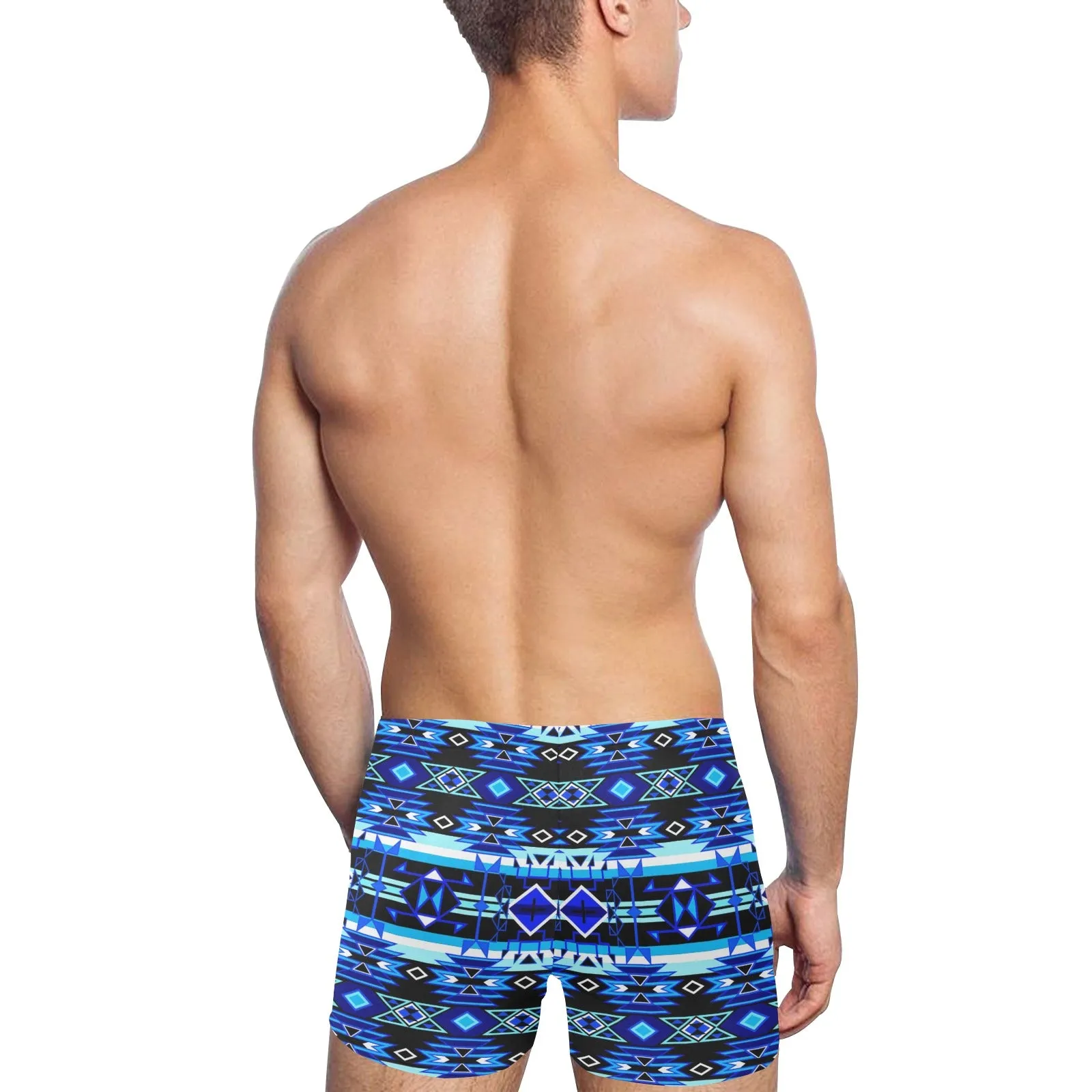 Force of Nature Winter Night Men's Swimming Trunks