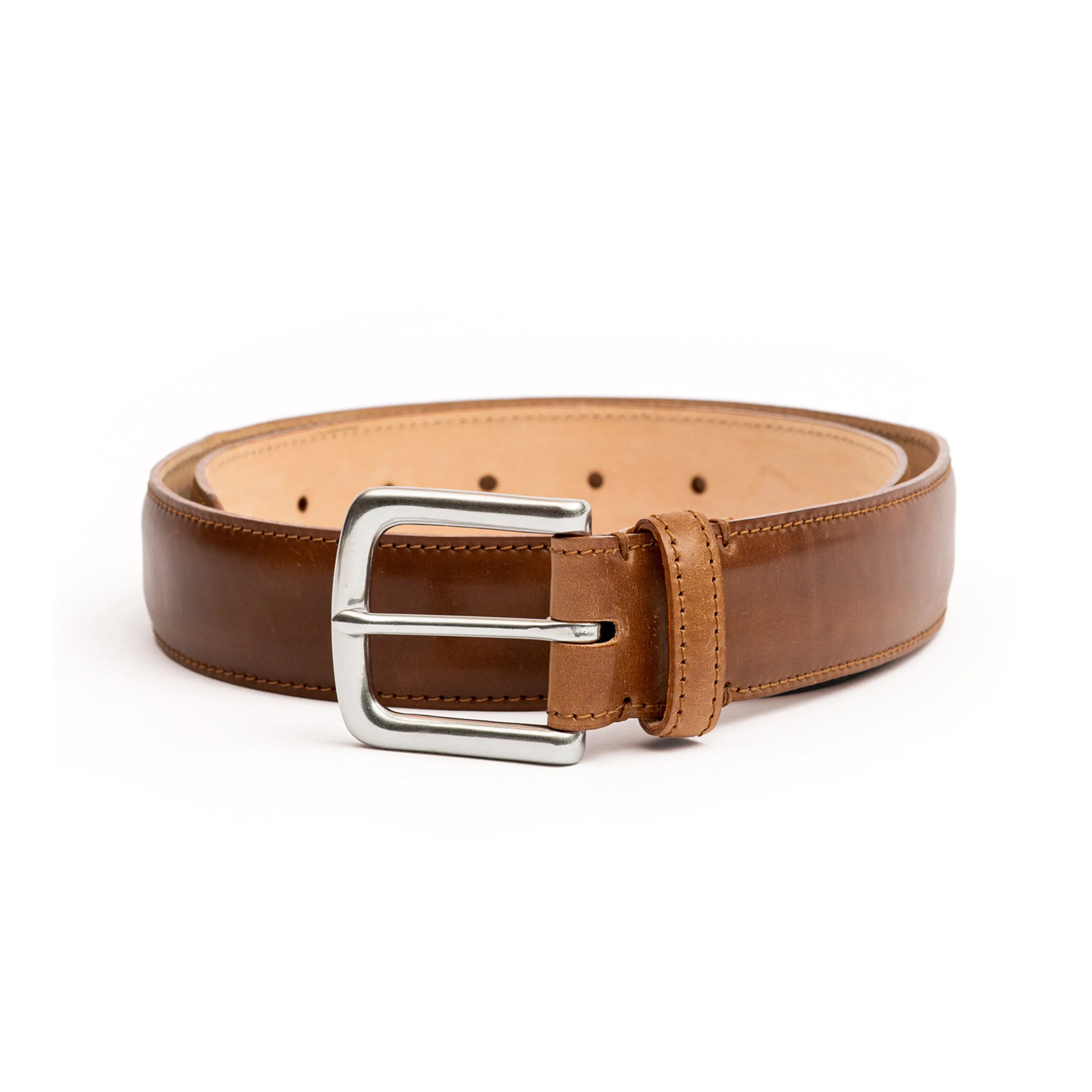 Horween Bourbon Shell Cordovan Leather Belt