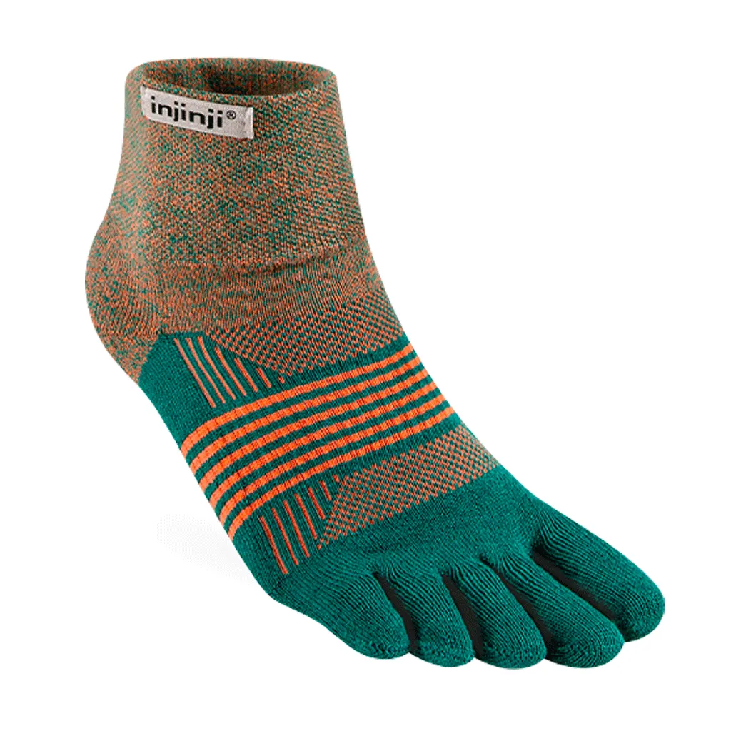 Injinji TRAIL Womens Specific Midweight Mini-Crew Running Socks