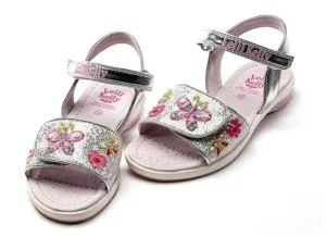 Lelli Kelly Girls Silver Alexandra Sandals