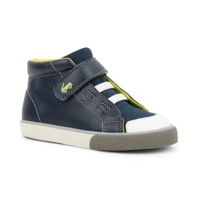 New - See Kai Run Basics Toddler Belmont II Sneakers - Navy Blue 9T