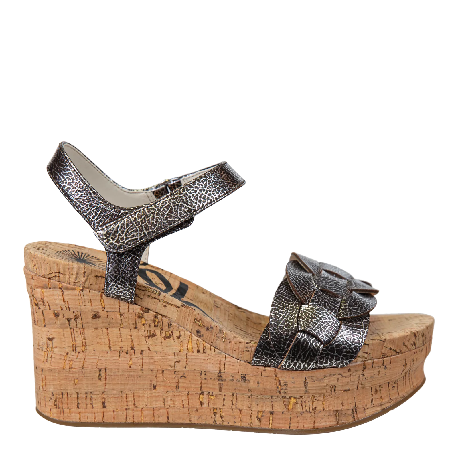 OTBT - CHARLESTON in SILVER Wedge Sandals