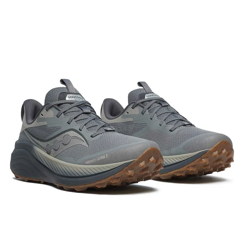 Saucony Men's Xodus Ultra 3 - Cinder/Shadow