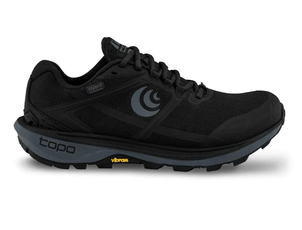 Topo Athletic Men's Terraventure 4 WP - Black/Charcoal