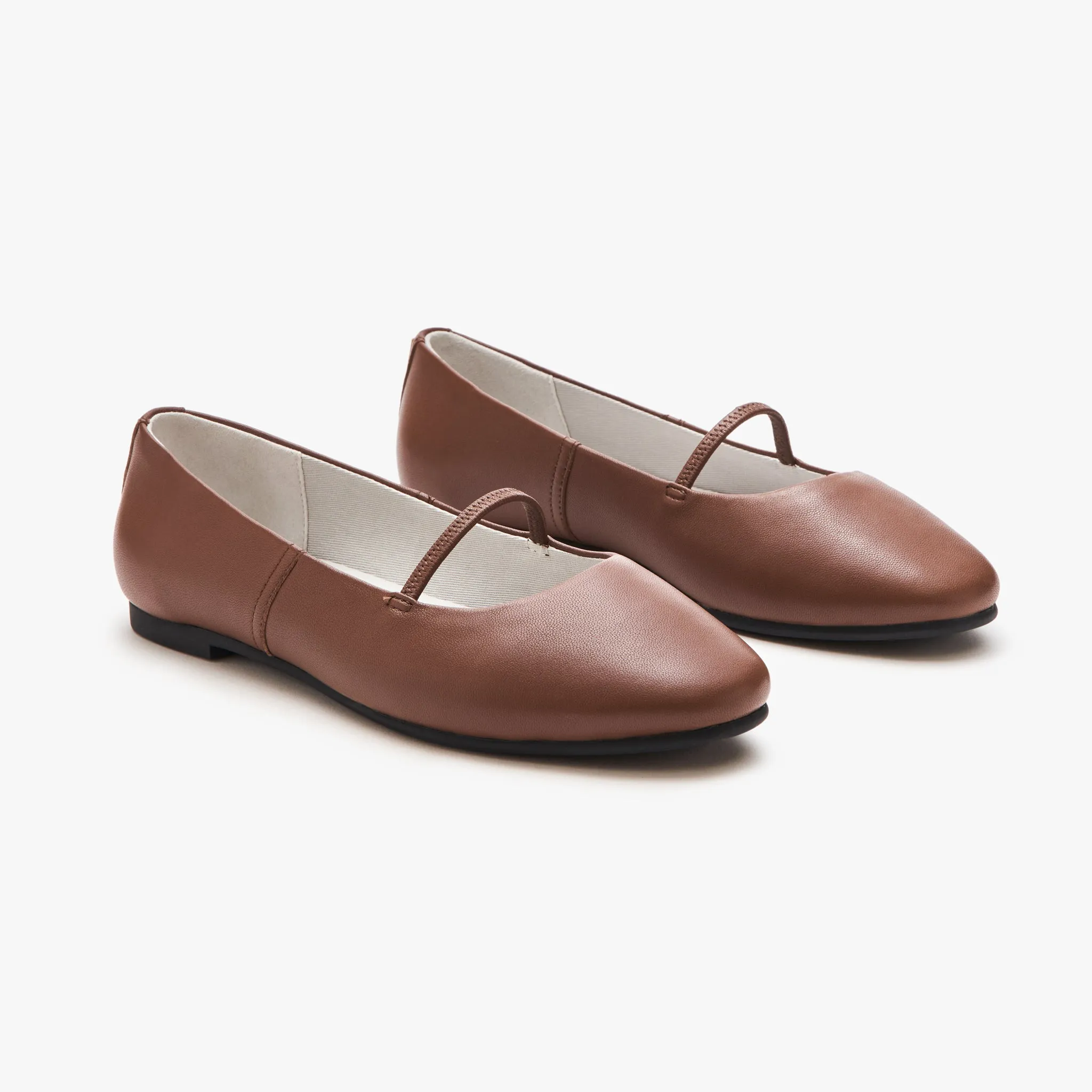 Travel Flats - Brown