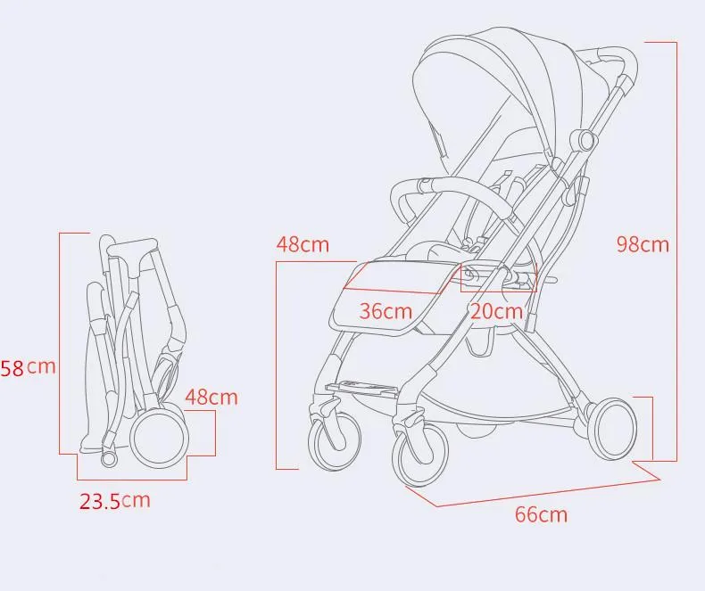 Travel Stroller - Ultra Light