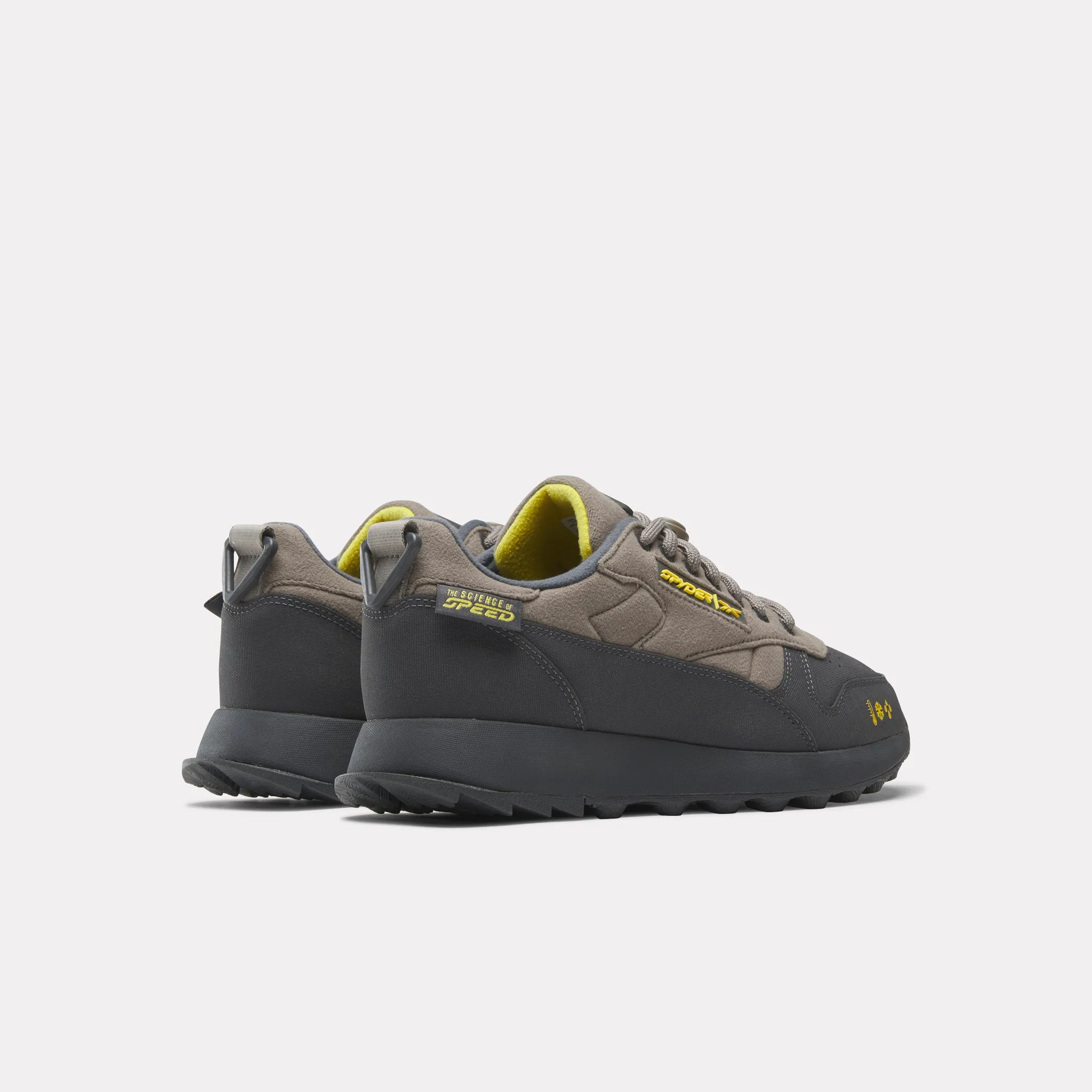 Unisex Spyder X Reebok Classic Leather Trail Shoes - Grey