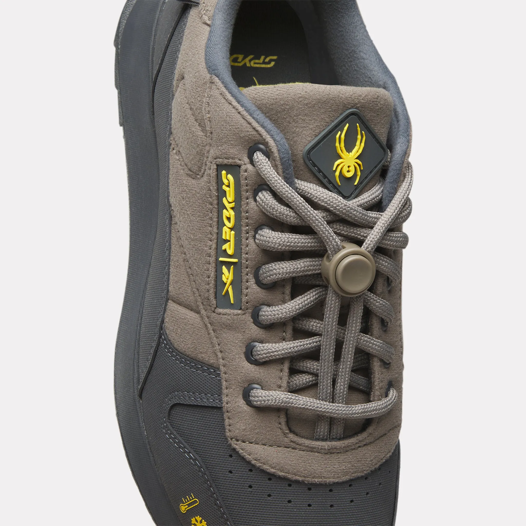 Unisex Spyder X Reebok Classic Leather Trail Shoes - Grey